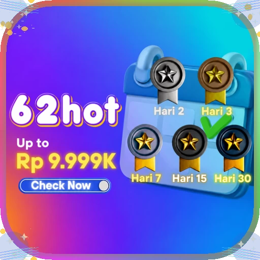 Aplikasi 62hot Paling Baru untuk Android APK Resmi — ikon aplikasi